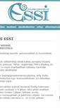 Mobile Screenshot of essi.fi
